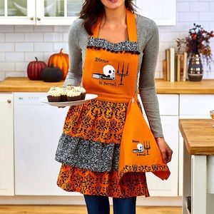 Gothic Apron & Tea Towel Set